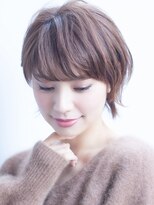 クラッチ 博多(CLUTCH)&nbsp;大人可愛い小顔美髪ツヤ感前下がりショートボブ丸みショートA4