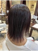 外ハネスタイル