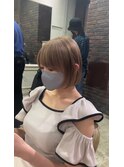 【ROJITHA原宿表参道】ミニボブ×シナモンベージュ