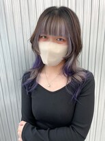 キバ(kva) +○ふんわりカールで顔まわりに印象を!