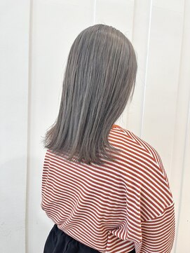 コワファースト  させぼ五番街店(COIFF1RST) ダークグレージュ