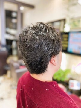 美容室 スピリチュアル ハート(SPIRITUAL HEART) 手で乾かすだけ♪ふわゆるメンズパーマ