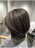 【艶髪ストレート】エイジングケアボブ