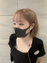 リー 京橋(Lee) 【Lee京橋】ボブ×ベージュ