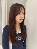 ヨーク(YOKE)&nbsp;【YOKE】レイヤーカット/暖色/カシスカラー/ブリーチ無し