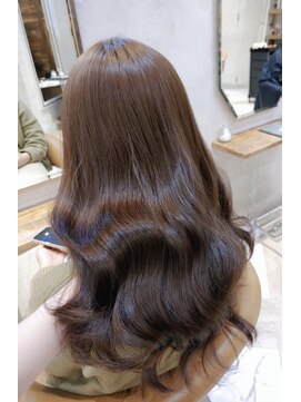 ロンドローズ 名古屋(Lond damaskRose) 学割 ブリーチなしダブルカラー ブリーチ 髪質改善 ボブ 564