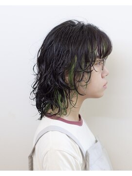 ルプラ ガーデン(le-pla garden) インナーカラー#ウルフ#フェイスフレーミング#ブリーチ#豊橋