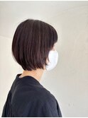 レイヤーショートボブ