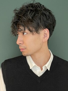 インセプション 銀座(INCEPTION) マッシュパーマ/スペインカールニュアンスパーマ/ダークアッシュ