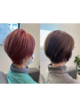 【骨格に合わせた似合わせ技術】360°美しいショートヘアで新しい自分に◎忙しい朝でも手軽にスタイリング