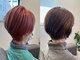 エル(eLu)の写真/【骨格に合わせた似合わせ技術】360°美しいショートヘアで新しい自分に◎忙しい朝でも手軽にスタイリング