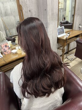 シェノン 近鉄奈良店(CHAINON) 立体感と艶感で魅せる、大人の暖色カラー