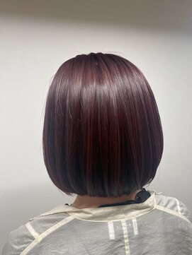 リーフ ヘア 上田美容研究所(Lief hair) ワインレッドカラー♪
