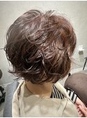 ショートボブパーマ