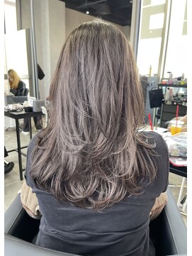 シエンゴールド(CIEN gold) レイヤーカット/モカブラウン/ブリーチ#浜松駅#カラー#ブリーチ