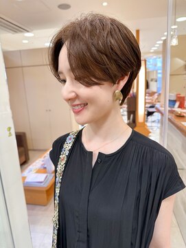 モリオ フロム ロンドン サッポロファクトリー店(morio FROM LONDON) 【morio札幌】札幌ショート　大人かわいいハンサムショート