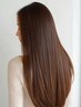 【極上の艶髪】似合わせカット+プレミアム酸性ストレート+ケラチンTR[本厚木]