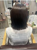 切りっぱなしボブ