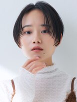 エトル バイ コムマティス 恵比寿駅前店(etre by comme Matisse)&nbsp;小顔カット×透明感カラー[恵比寿駅/髪質改善/オリーブグレー]