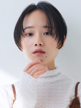 エトル バイ コムマティス 恵比寿駅前店(etre by comme Matisse) 小顔カット×透明感カラー[恵比寿駅/髪質改善/オリーブグレー]