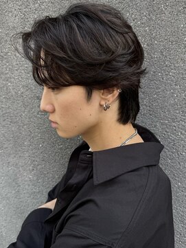 トルネード(TORNADO) ラフに決まるセンターパートナチュラルツーブロック A1106