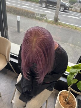 エヌ ヘアー(N-hair) ピンクカラー