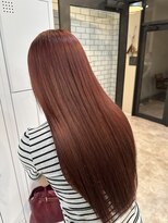 ネウィ 八王子(newi)&nbsp;Rina ブリーチなしダブルカラー/チェリーレッド