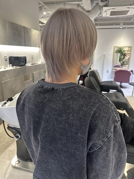 マルフェ 天王寺(marfe) 【marfe】メンズブリーチ_ホワイトシルバー_ホワイトベージュ