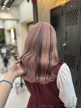 ヴァイス 渋谷店(VAICE) ペールピンク/ピンクカラー/ポイントエクステ