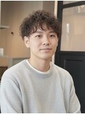 爽やかシャドウパーマスタイル &nbsp;メンズパーマ／ツイスト／シャド