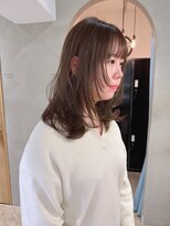 ローレン(LOREN) 透明感髪質改善ベージュダブルカラーミルクティーグレージュ