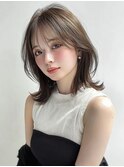大人可愛い20代30代40代小顔ウルフレイヤー