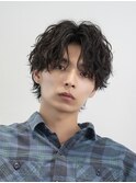 メンズカット無造作黒髪スパイキーショート刈り上げビジネス流行