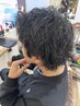 【岩部割】メンズニュアンスパーマ＋カット