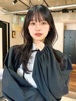 シンス 銀座(since)&nbsp;レイヤーカット/巻き髪パーマ/顔周りレイヤー/小顔似合わせ