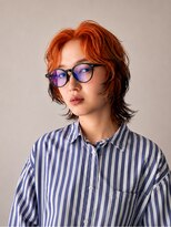 ペスカケイクリエイティブ(PESCA K-CREATIVE)&nbsp;襟足を残したミディアムウルフ