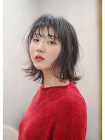 ニコヘアー(niko hair) 黒髪ミディアム