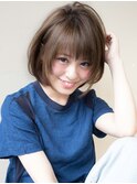 ヴェールウェーブブルージュアシメ似合わせカットショート