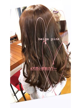 アッドランプ ヘアー 則武店(add Lamp hair) 隠し味ピンク