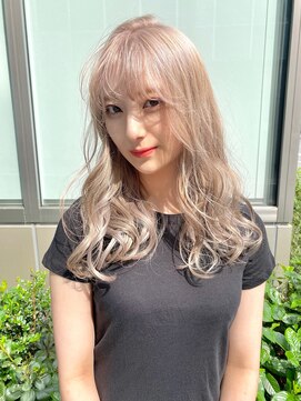 エイト ヘアサロン 渋谷本店(EIGHT) ホワイトブロンド
