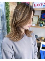 トーク 伊丹本店(TAL'KE)&nbsp;TAL'KE/バレイヤージュ×ミルクティー_606