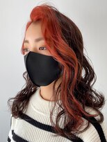 エガク(egaku)&nbsp;フラミンゴピンク　フェイスフレーミング