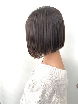 ジーナ 渋谷駅前(Zina) 小顔セミウェットウェーブピンクベージュハイライトカラー