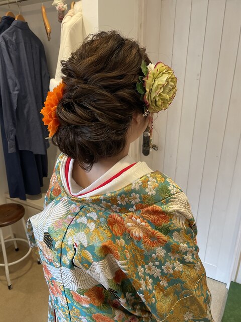 2021hairmake WILLOW BRIDALcollection～08和装