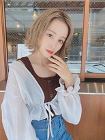 シェルター バイ トウキョウ(Shelter by TOKYO)&nbsp;大人かわいいウェーブボブ/おしゃれ感◎/20代30代40代