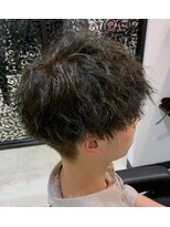 サロンドフィール(Salon de feel)&nbsp;オリーブ系スパイラルパーマ