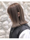 #白髪ぼかしハイライト#ボブ#髪質改善