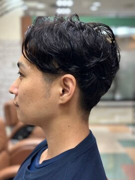 アポロカットステージ 相模大野店 アップバング/ツーブロックマッシュ<理容室>[メンズ/相模大野]