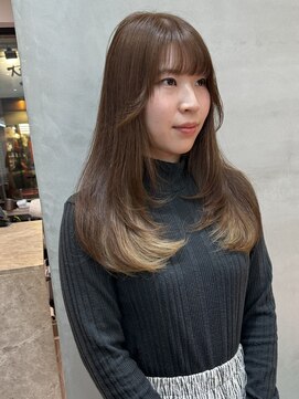 ロンドポレール 北千住(Lond polaire) レイヤーカット×似合わせカット×レッドブラウン×イメチェン