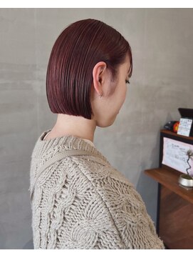 オルティ(OLTI) 《OLTI》ぷつっとボブに暖色カラー